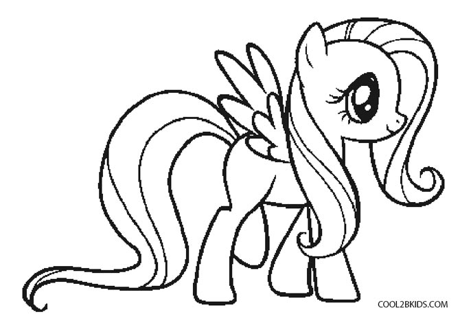 Little Pony - grátis para colorir e imprimir páginas - Traga seus