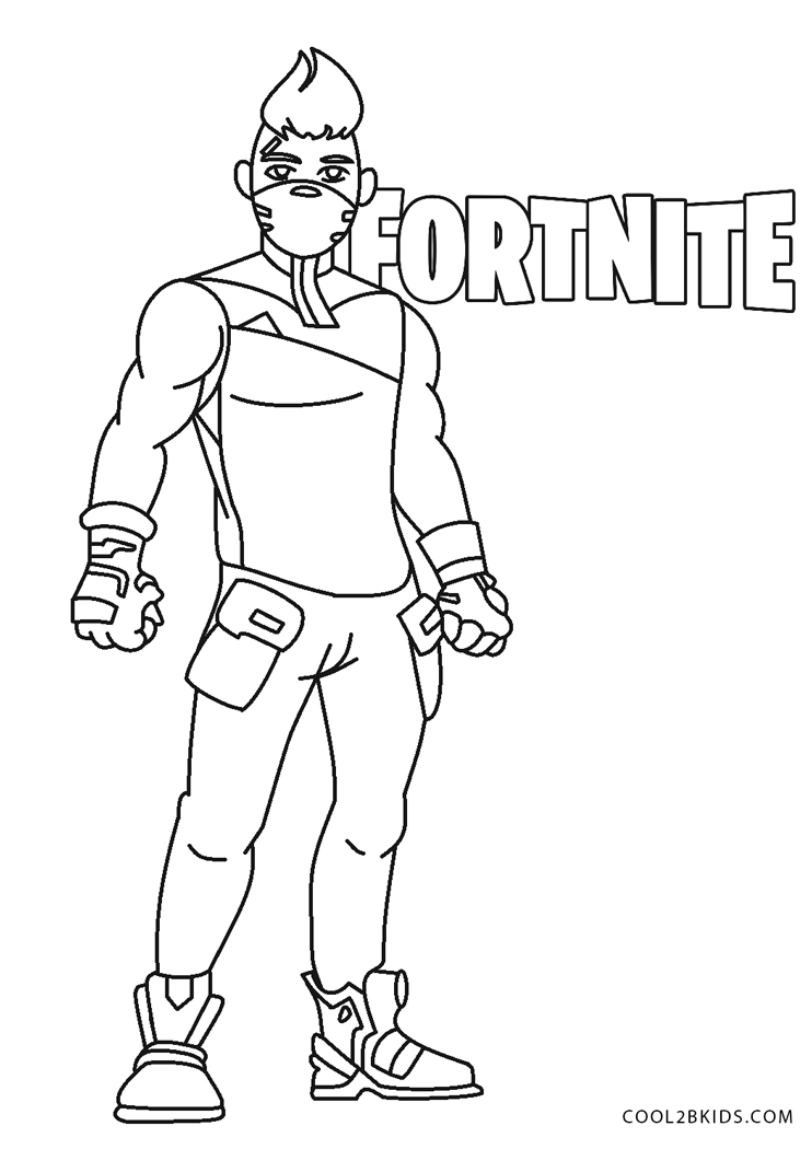 Free Printable Fortnite Coloring Pages For Kids