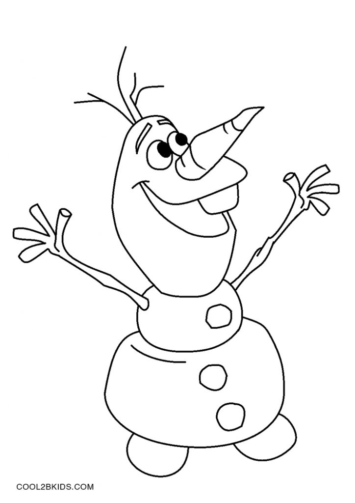 Free Printable Frozen Coloring Pages For Kids