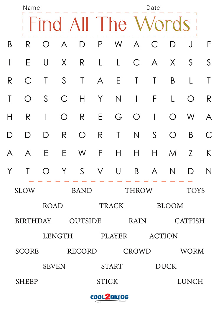 Third Grade Word Search Best Coloring Pages For Kids Weather 3rd 