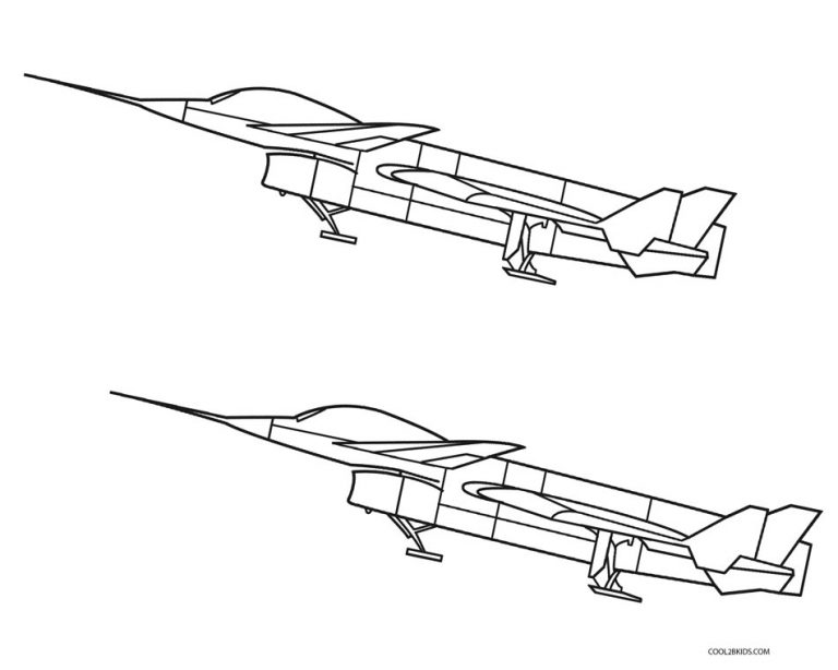 Coloriages - Avion - Coloriages Gratuits à Imprimer