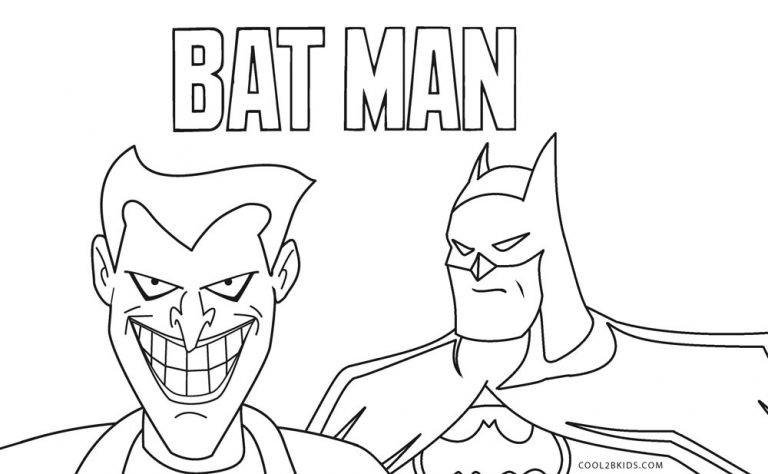 Coloriages  Batman  Coloriages Gratuits à Imprimer