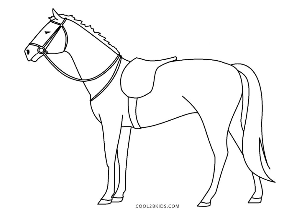 Coloriages  Cheval  Coloriages Gratuits à Imprimer