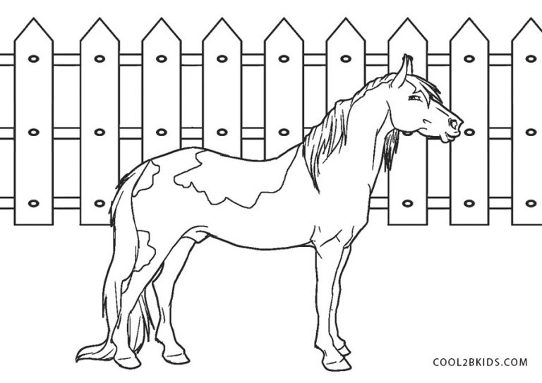 Coloriages  Cheval  Coloriages Gratuits à Imprimer