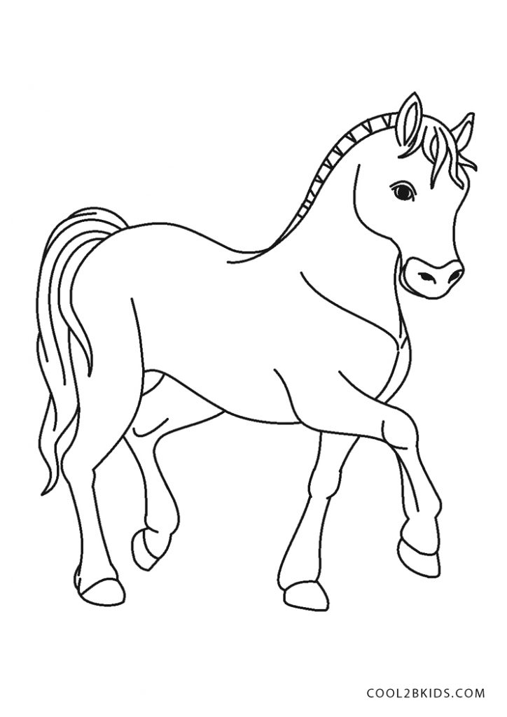 Coloriages  Cheval  Coloriages Gratuits à Imprimer