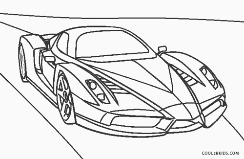 desenho de carro de corrida com veículo de rosto para colorir 10002590  Vetor no Vecteezy