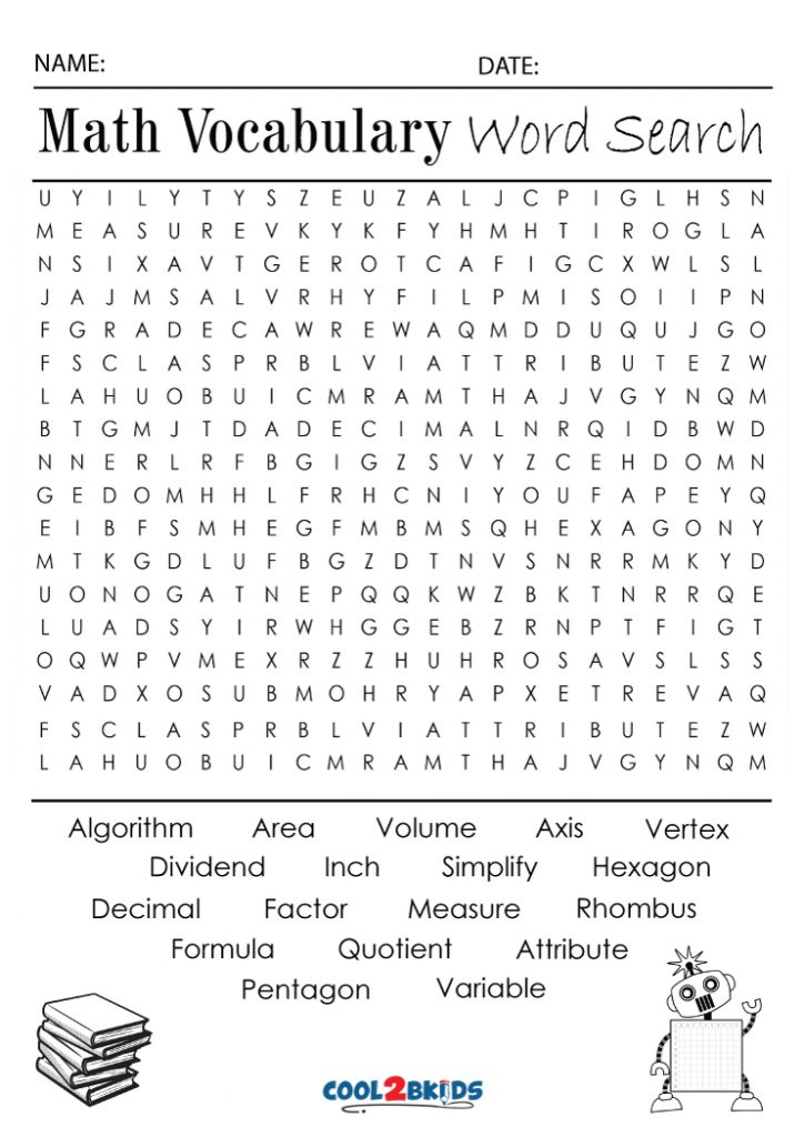 Printable 4th Grade Word Search Cool2bkids Printable 4th Grade Word Search Cool2bkids Fourth