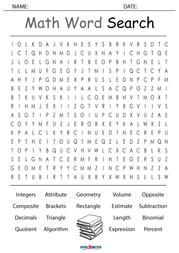 Free Printable Word Search For Fifth Graders