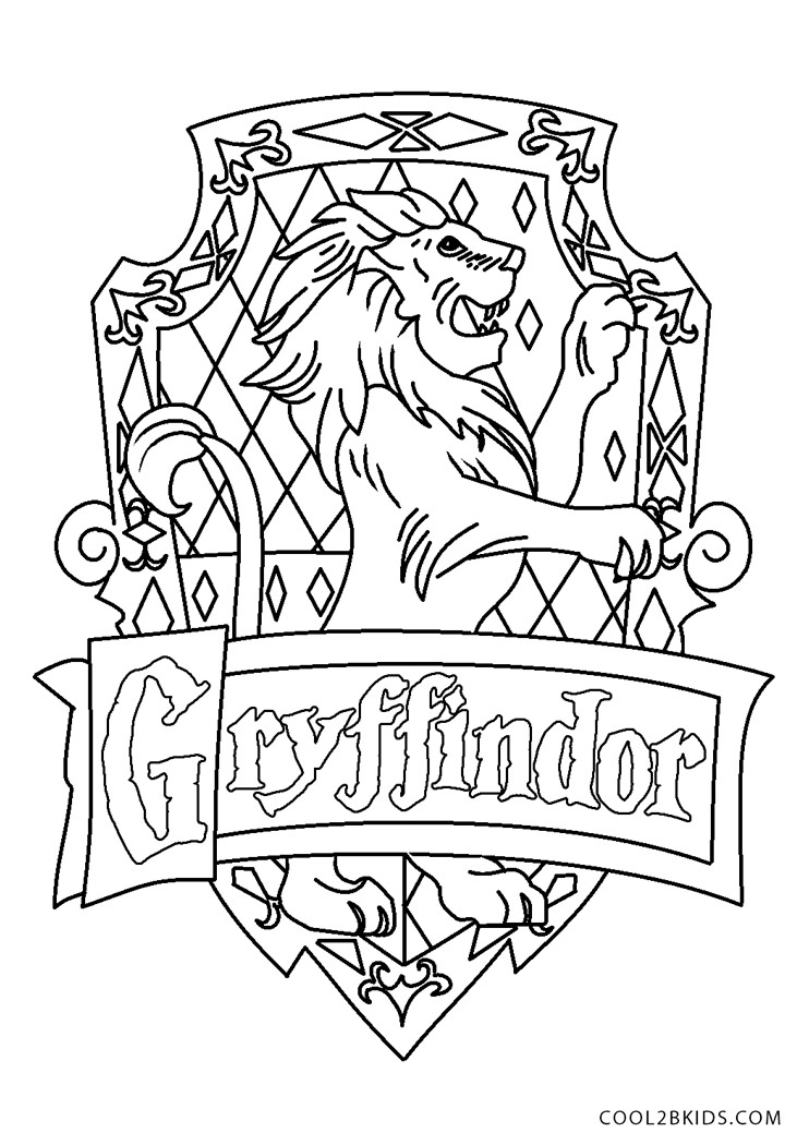 Desenhos de Harry Potter para colorir Páginas para impressão grátis