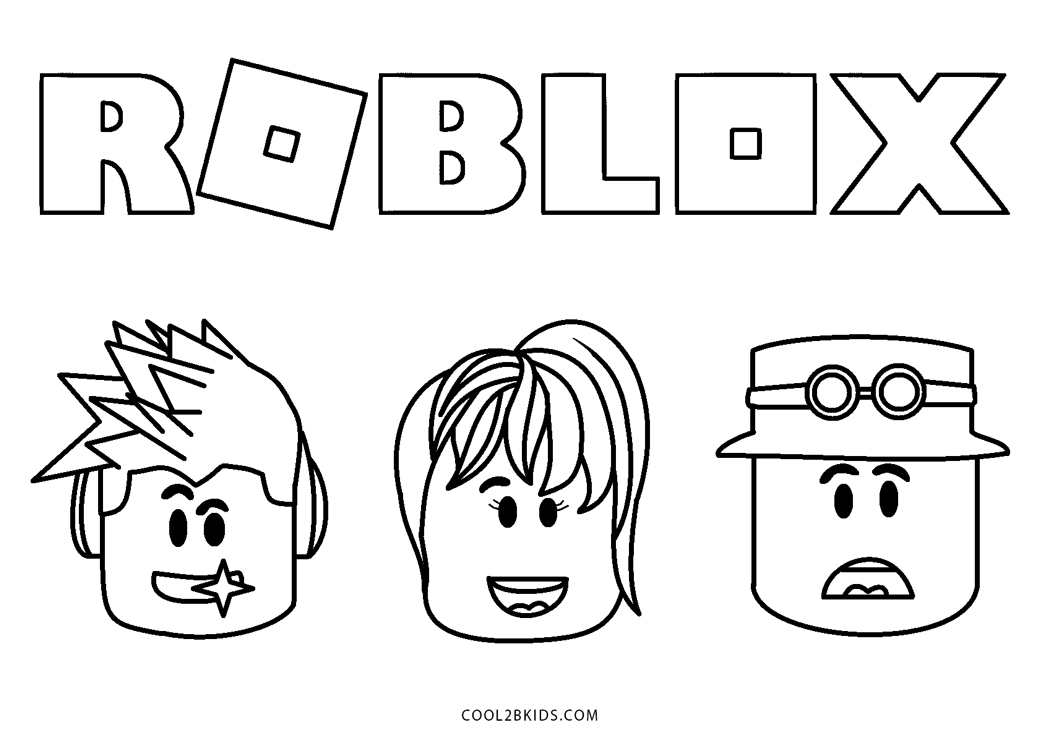 Desenhos fofos do Roblox para colorir - Desenhos para colorir gratuitos  para impressão