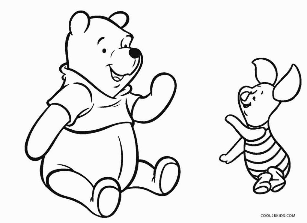 Coloriages  Winnie l'ourson  Coloriages Gratuits à Imprimer