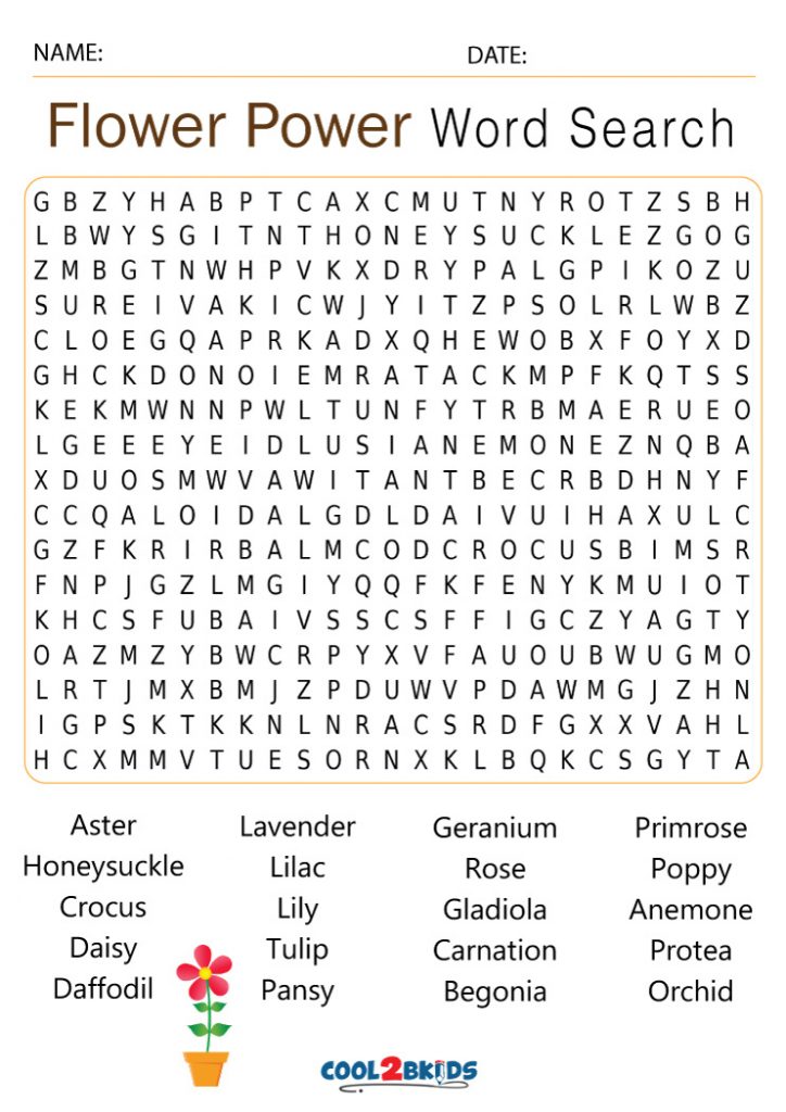 flower-word-search-printable