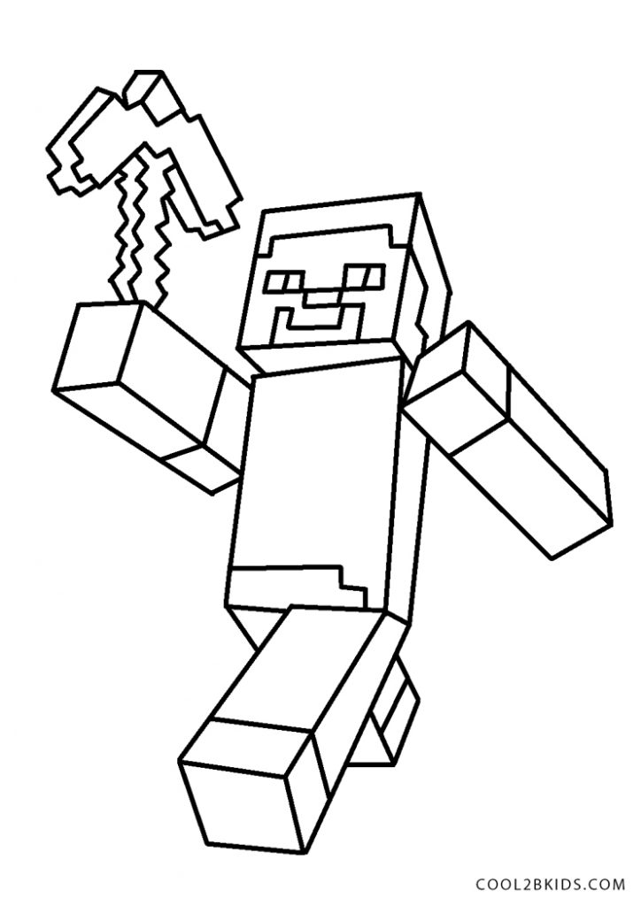 Coloriages Minecraft Coloriages Gratuits à Imprimer