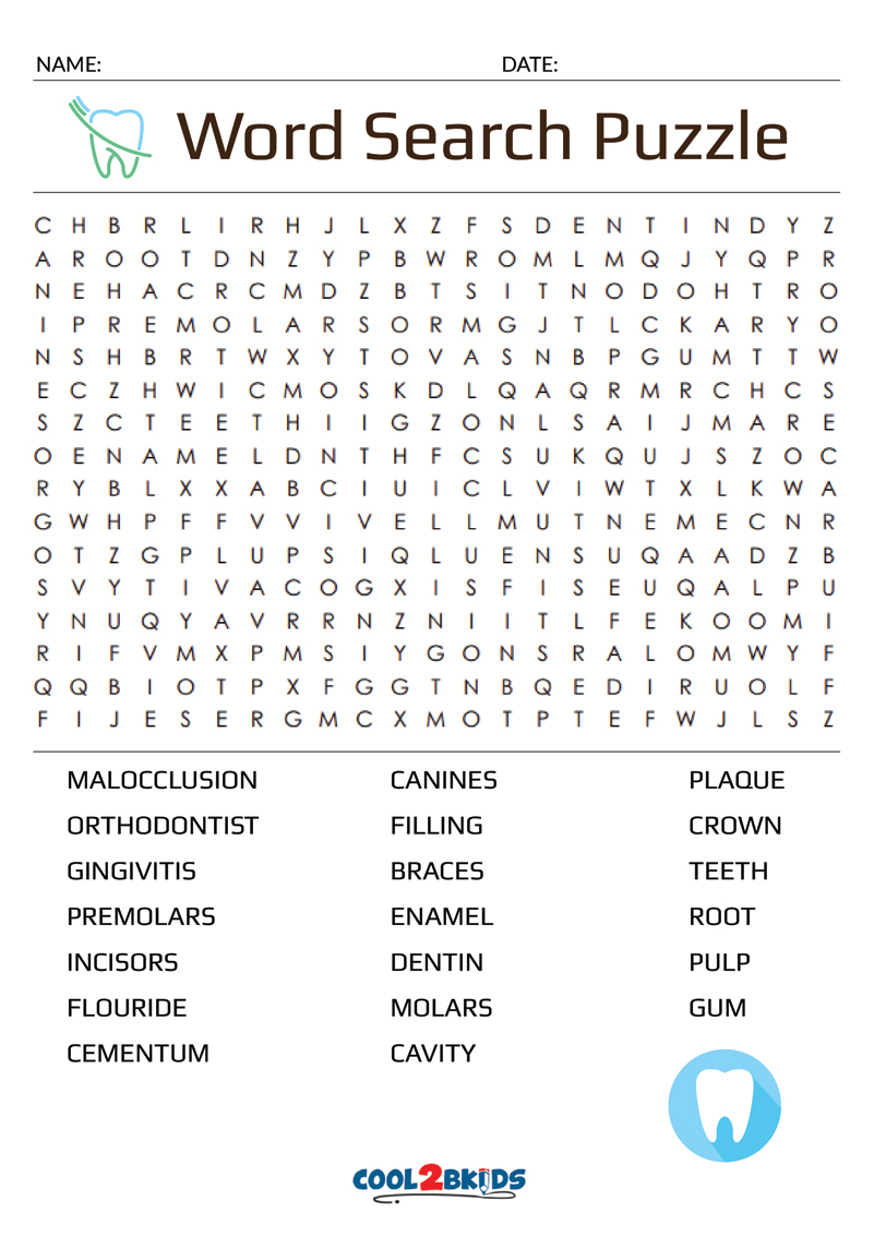 Printable Word Searches For Adults Cool2bKids