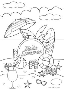 A Is For Coloring Sheet