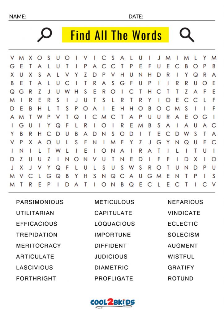 Word Search Extremely Hard