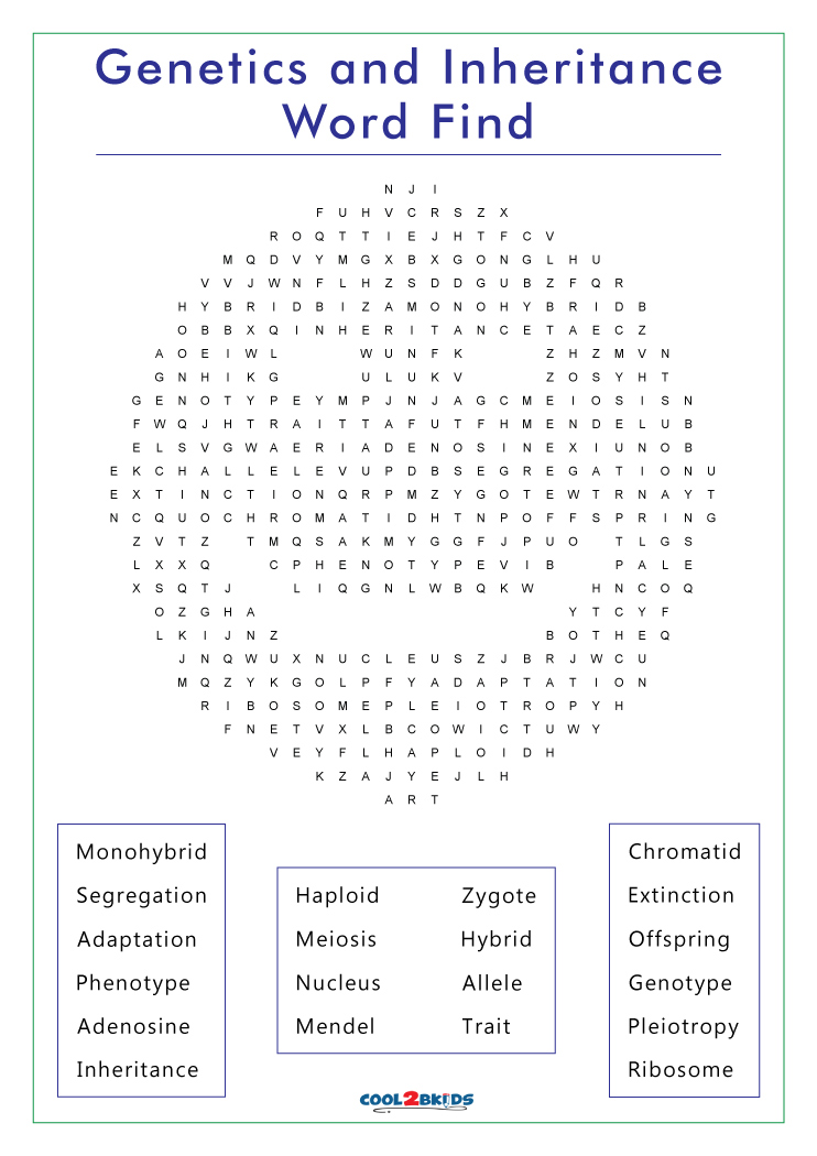 printable-genetics-word-search-cool2bkids