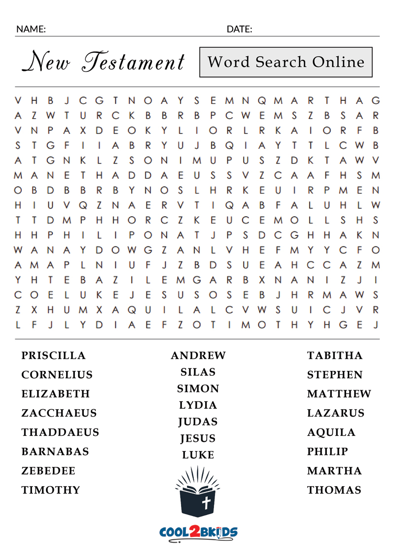 Printable Hard Word Search Cool2bKids