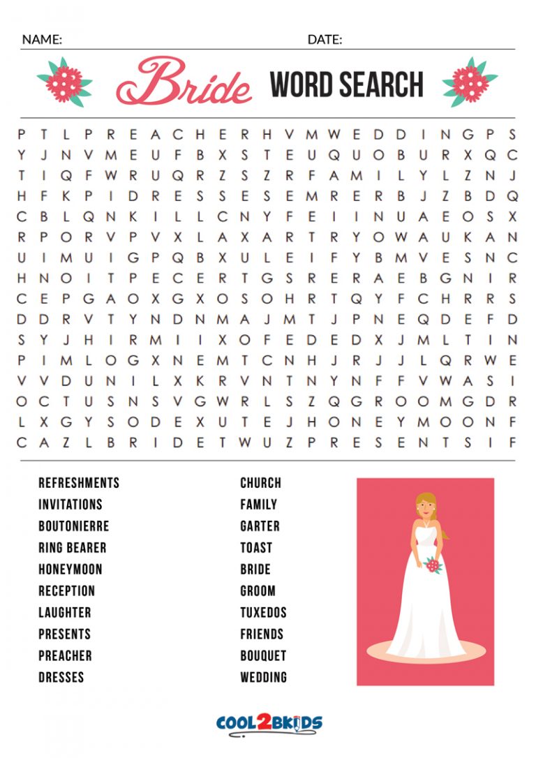 Printable Hard Word Search - Cool2bKids