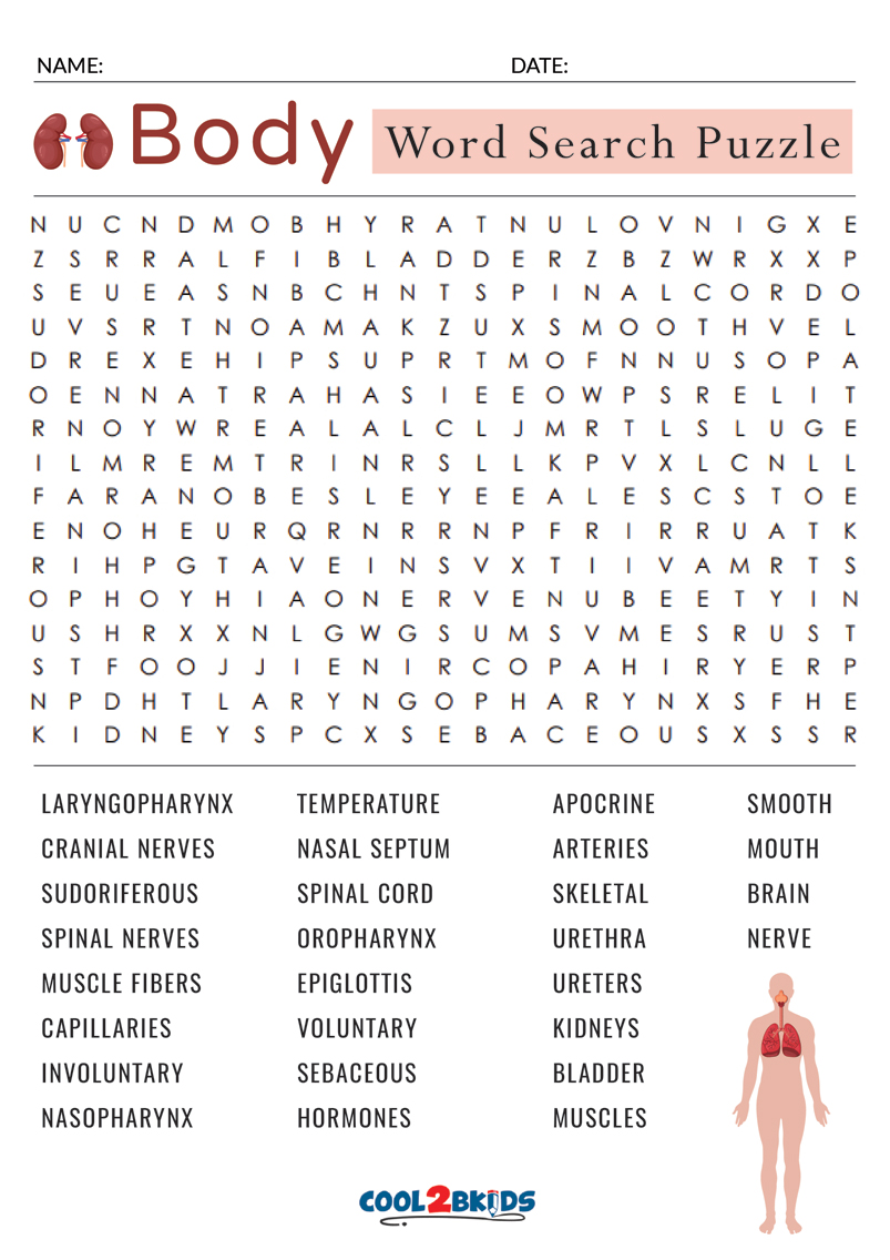 Printable Hard Word Search Cool2bKids