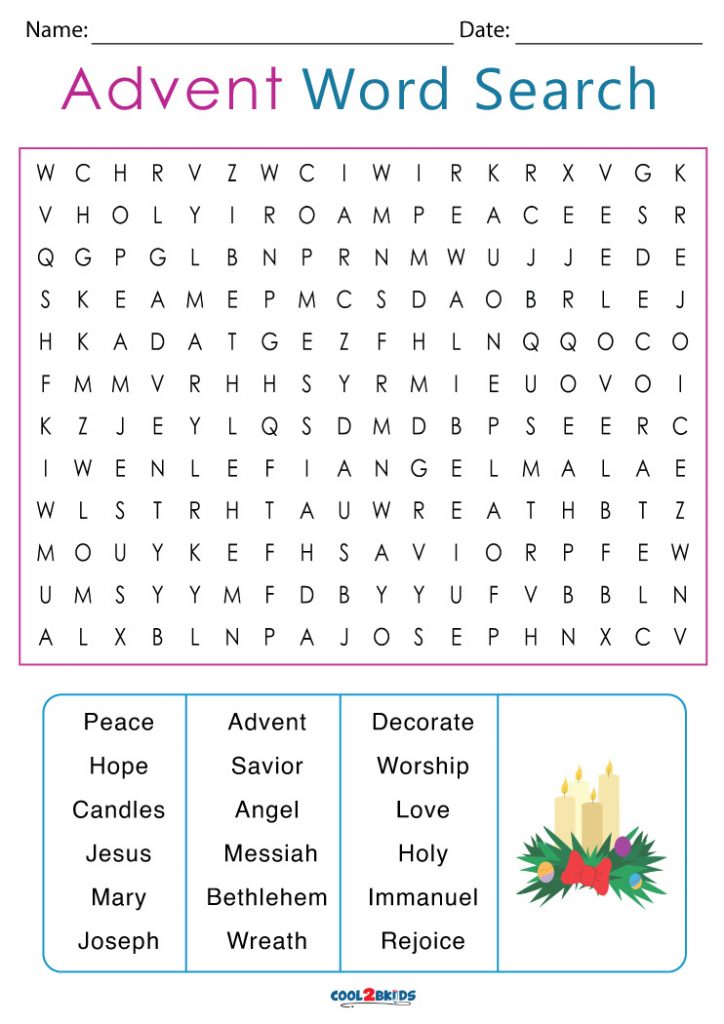 Free Printable Word Search Puzzles For Kids Cool2bKids