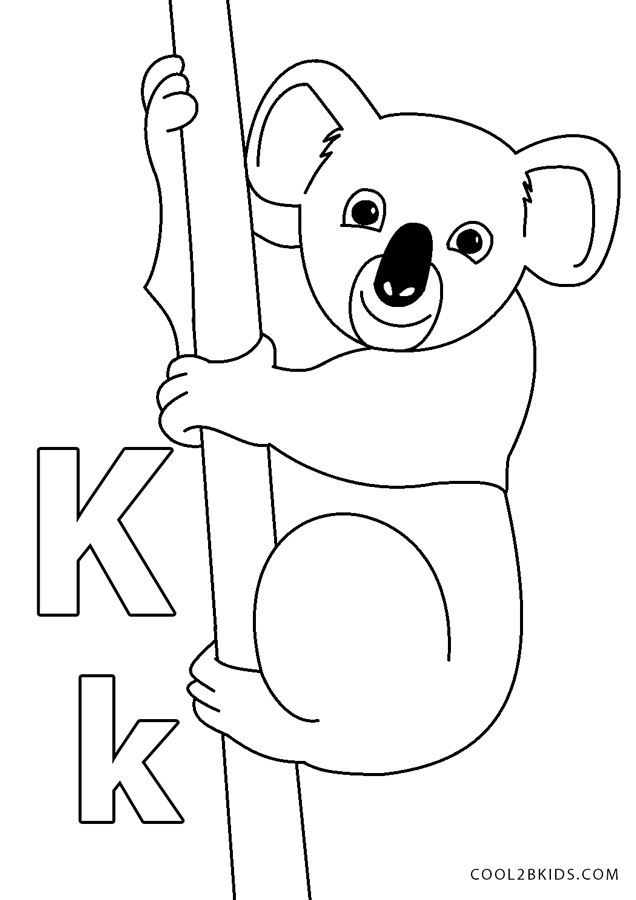 Coloriages  Koala  Coloriages Gratuits à Imprimer