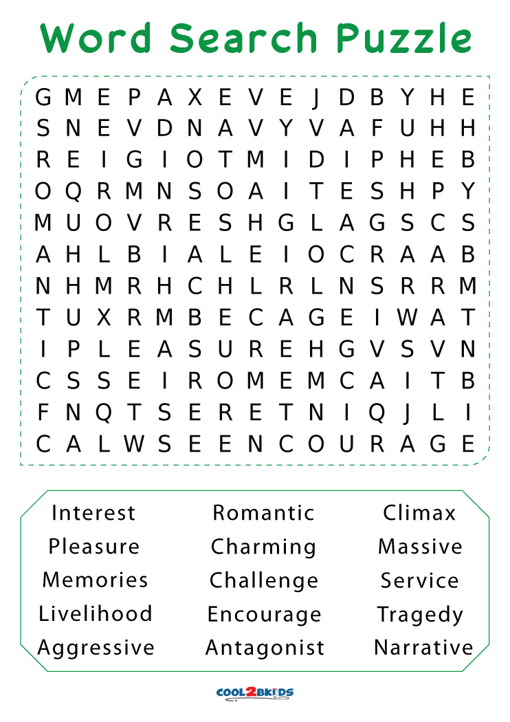 Large Printable Word Searches For Seniors Free Printable Download