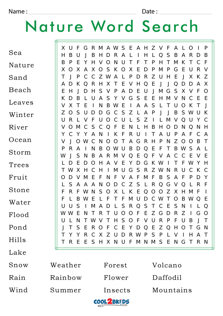 Trees Word Search 10 Best 100 Word Search Printable Printableecom Vrogue