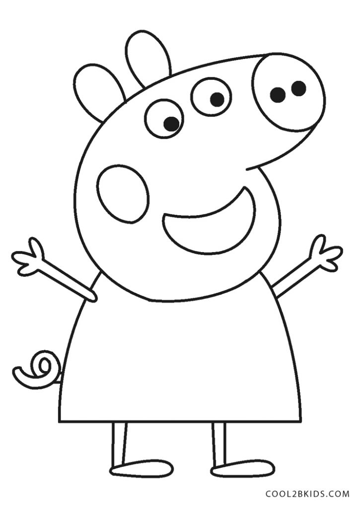 Pepa Pig A Colorier