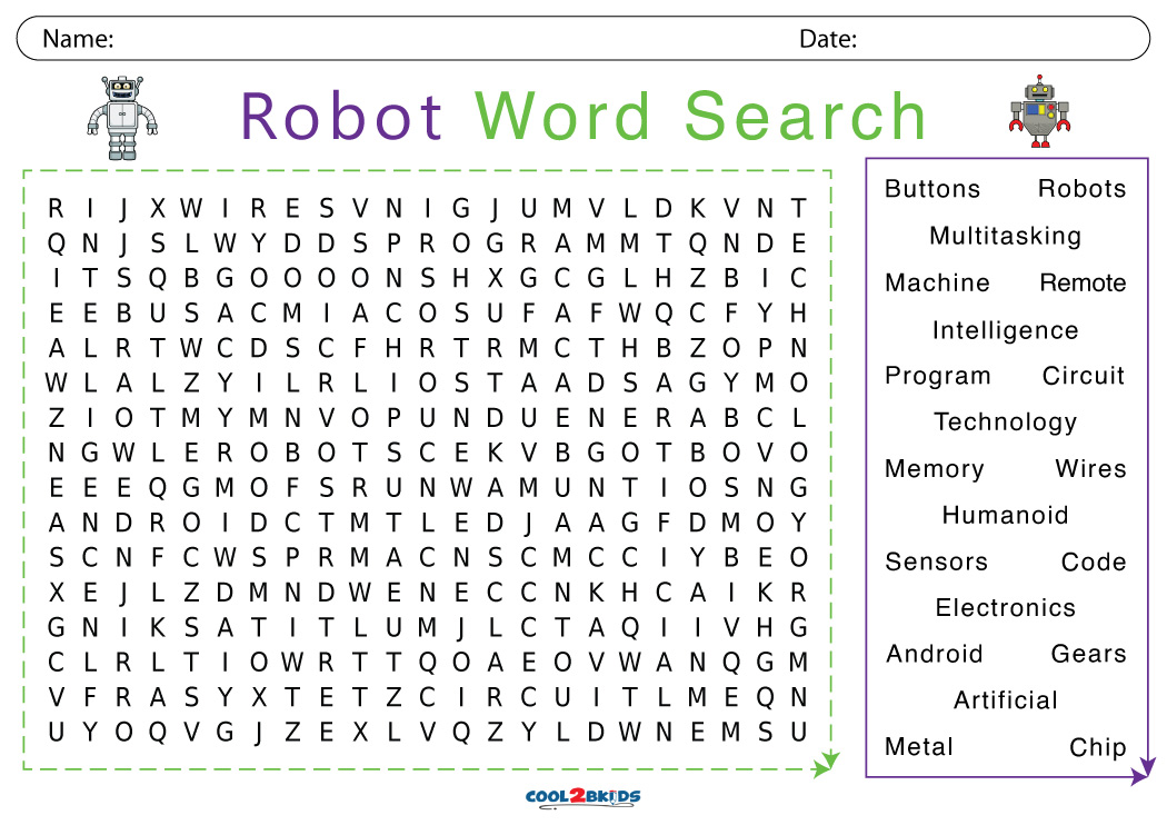 robot-word-search