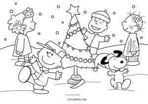 coloring pages of snoopy