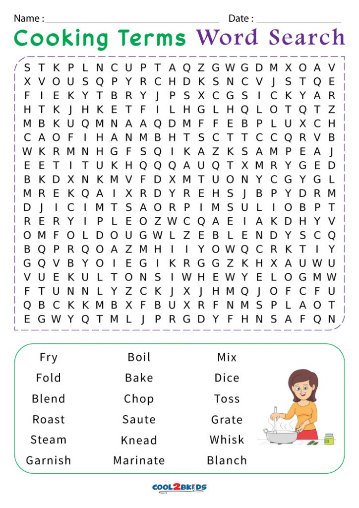 printable-cooking-word-search