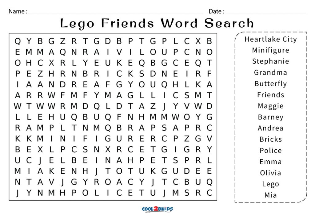 lego word search