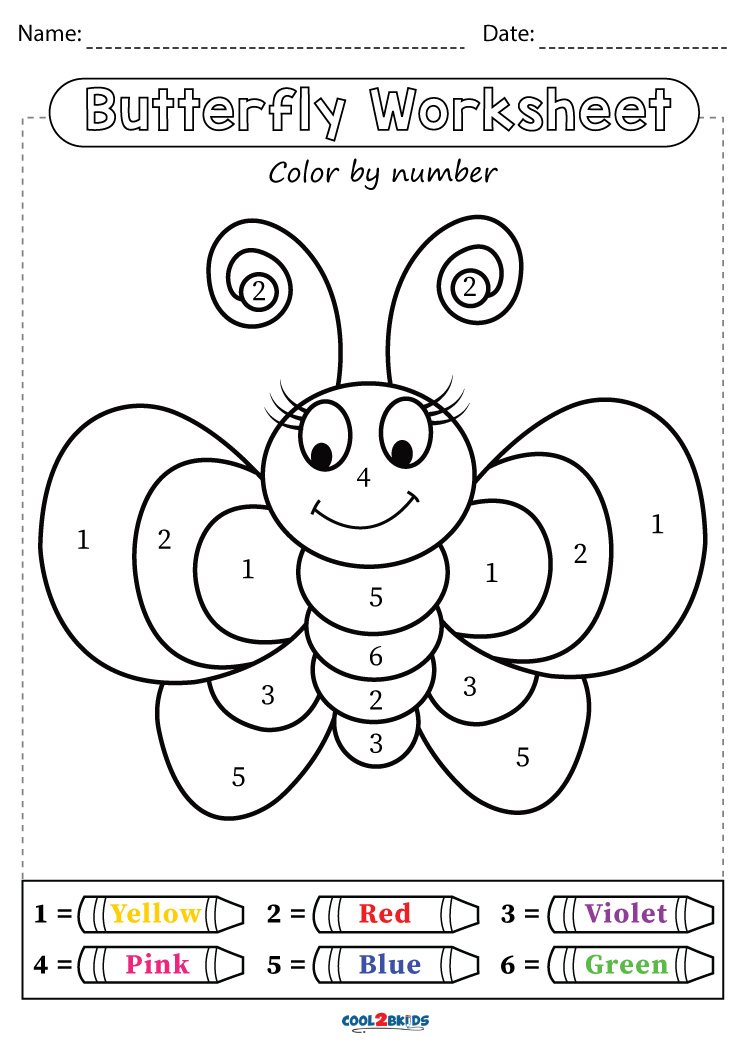 Printable Parts Of A Butterfly Worksheet For Preschoo - vrogue.co