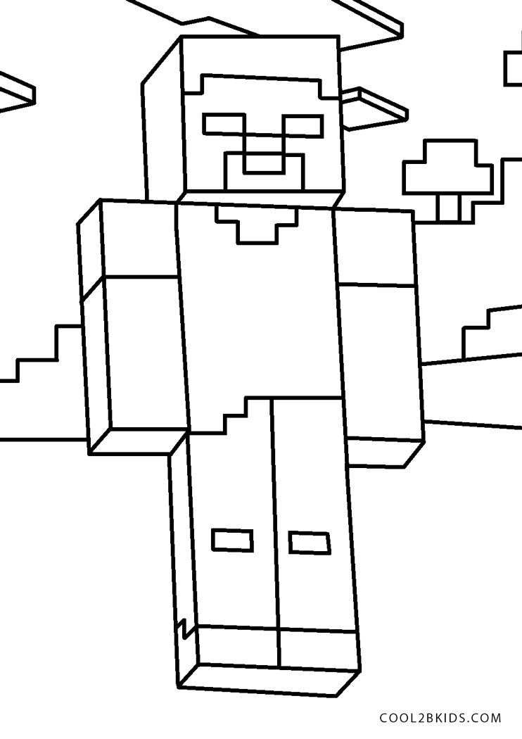 Minecraft Da Colorare Disegni Per Bambini Da Stampare