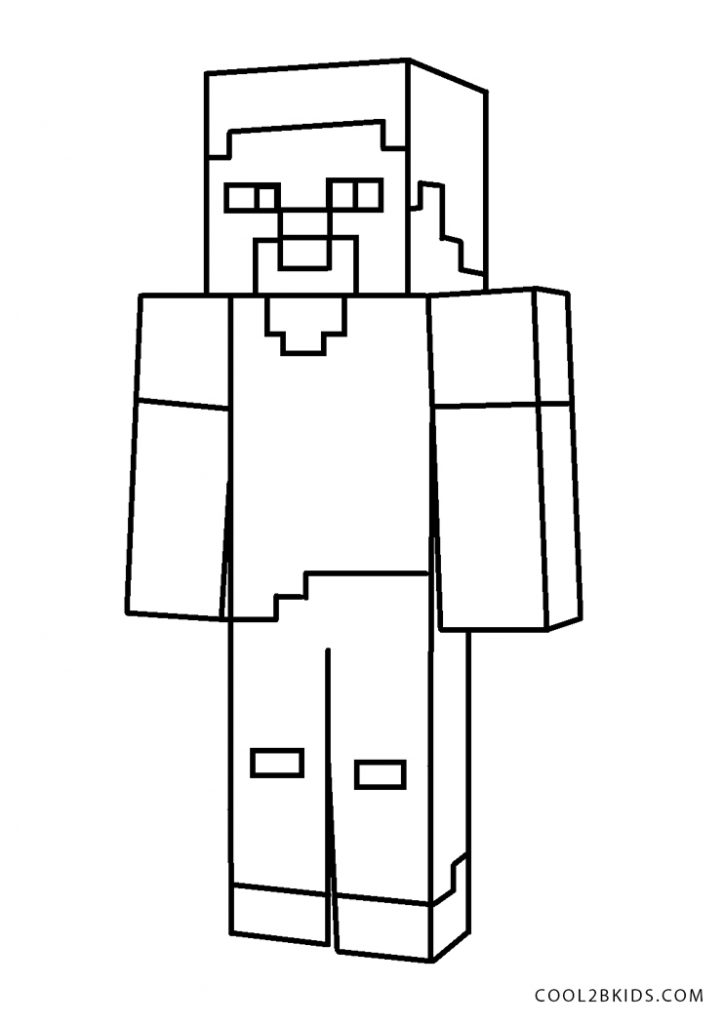 Minecraft Da Colorare Disegni Per Bambini Da Stampare 0017