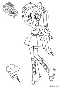 Free Printable Equestria Girls Coloring Pages For Kids