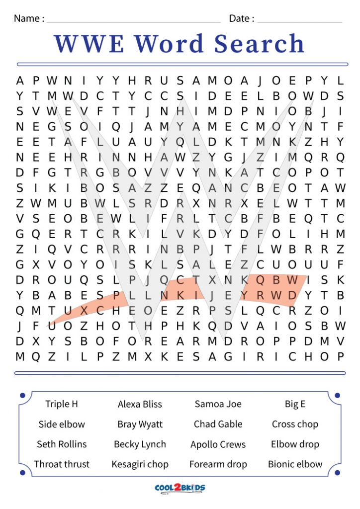 printable-wwe-word-search