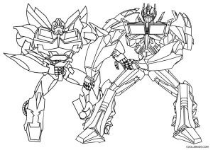 transformers prime beast hunters coloring pages