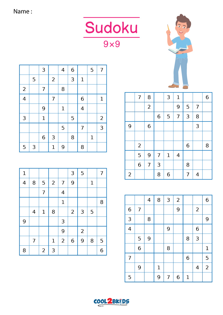 Free Printable Easy Sudoku Puzzles