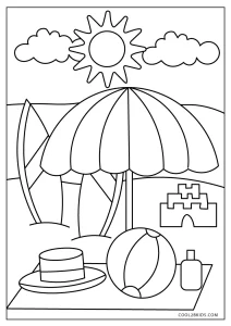 free printable summer coloring pages for kids