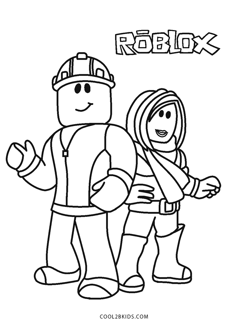 Roblox Da Colorare Disegni Per Bambini Da Stampare