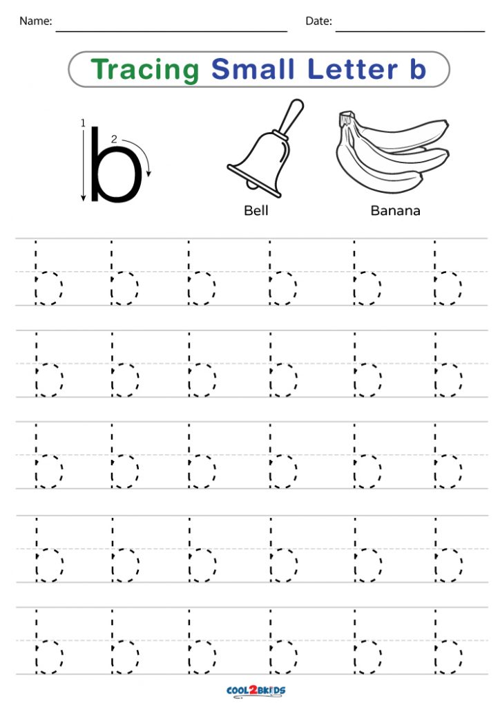 Free Printable Letter B Tracing Worksheets