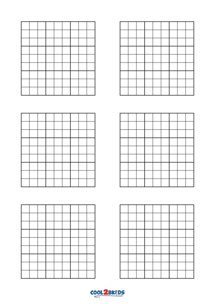 Free Printable Blank Sudoku Puzzles