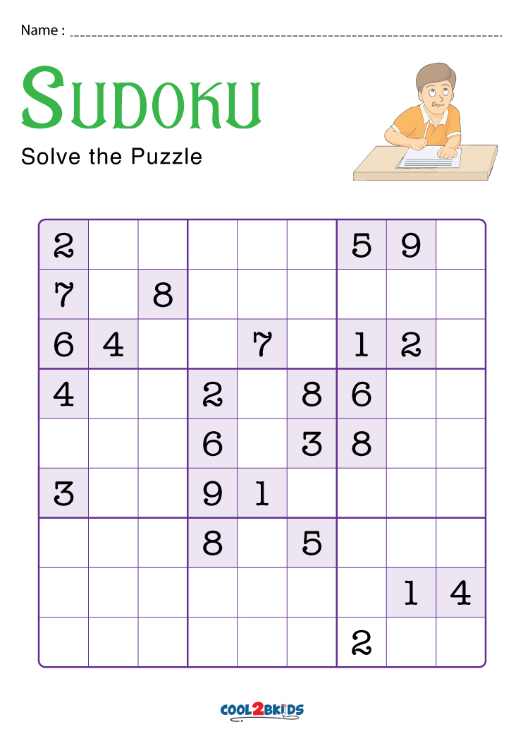 Free Printable Hard Sudoku Puzzles