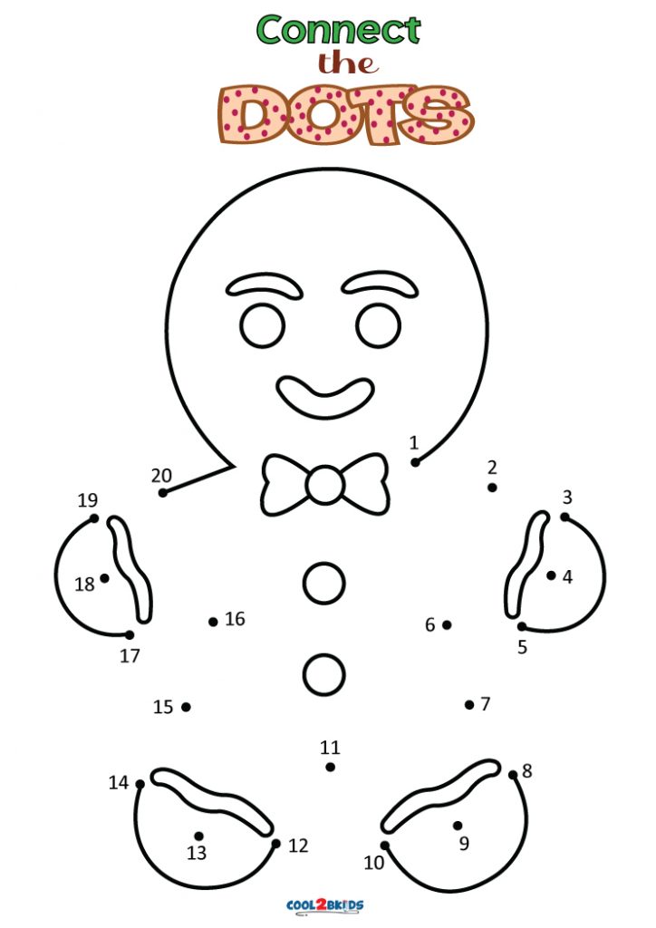 Free Printable Dot to Dot 1 to 20