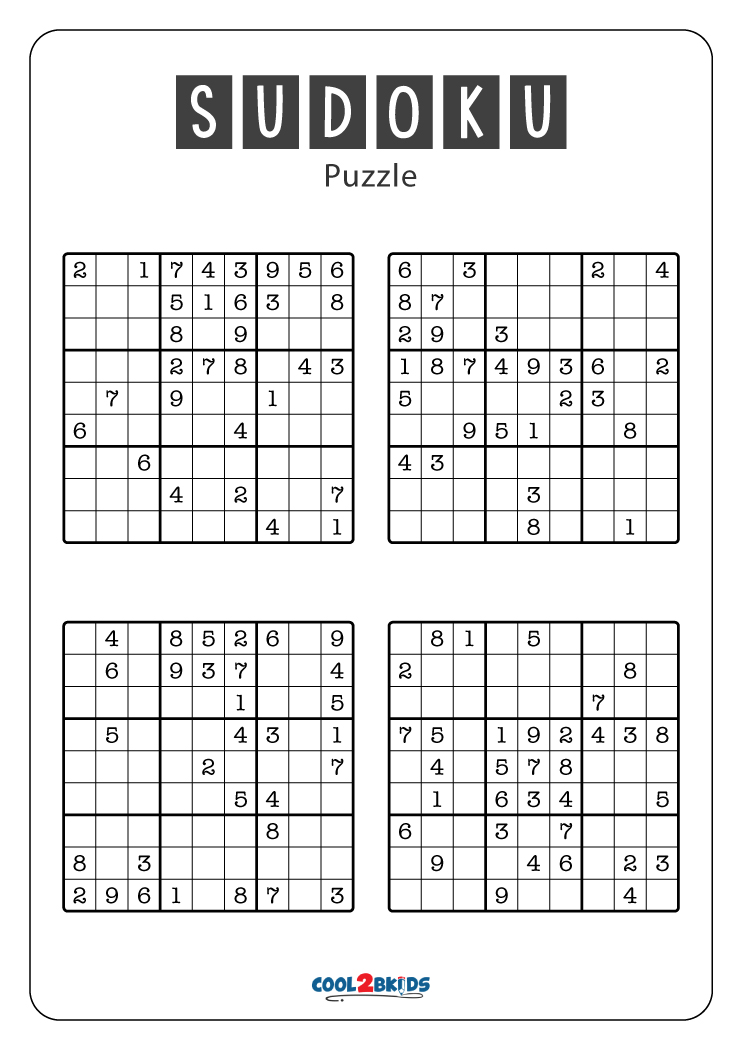free printable sudoku 4 per page puzzles