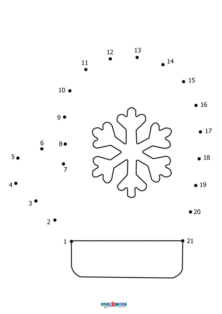 Free Christmas Dot to Dot Printables