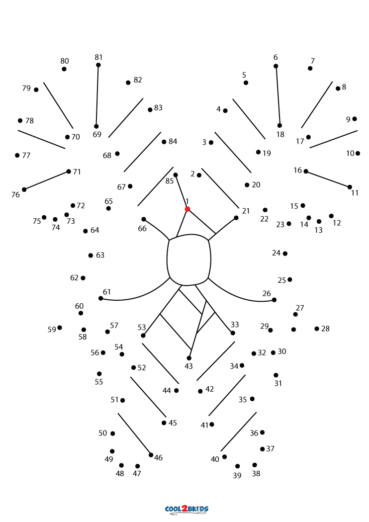 Free Christmas Dot to Dot Printables