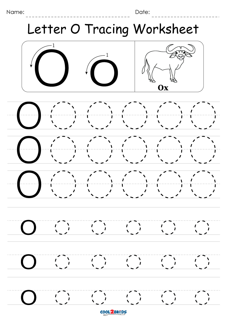 Free Printable Letter O Worksheets For Preschool Printable Templates